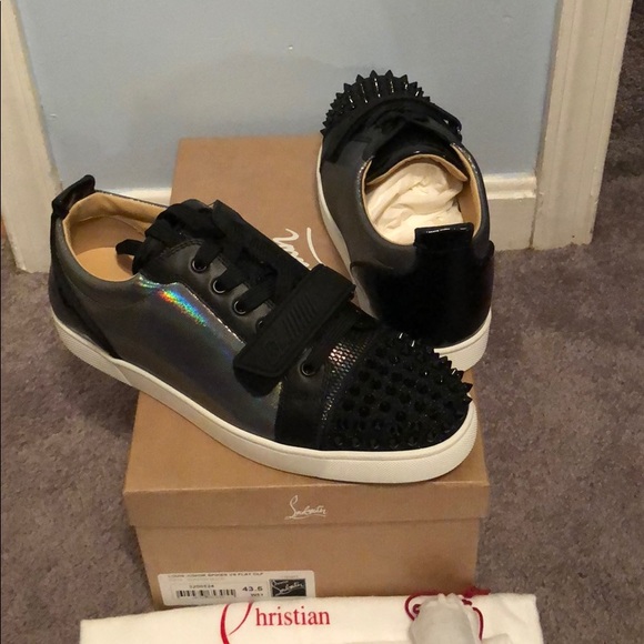 Beautiful Christian Louboutin sneakers with spikes and strap new edition size 44 - Picture 7 of 9
